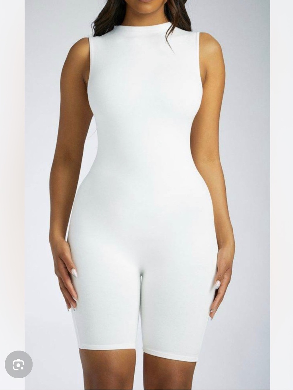 Naked Wardrobe Sleeveless Romper